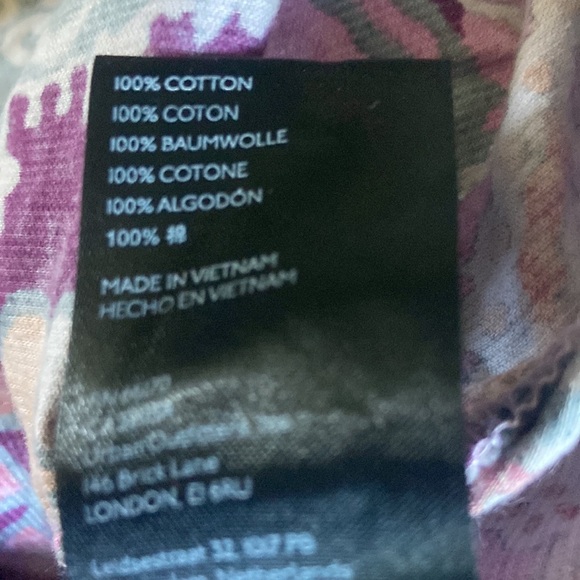 Anthropologie Pilcro Midi Dress Button Front Sz L Corduroy, like new condition - Picture 6 of 6